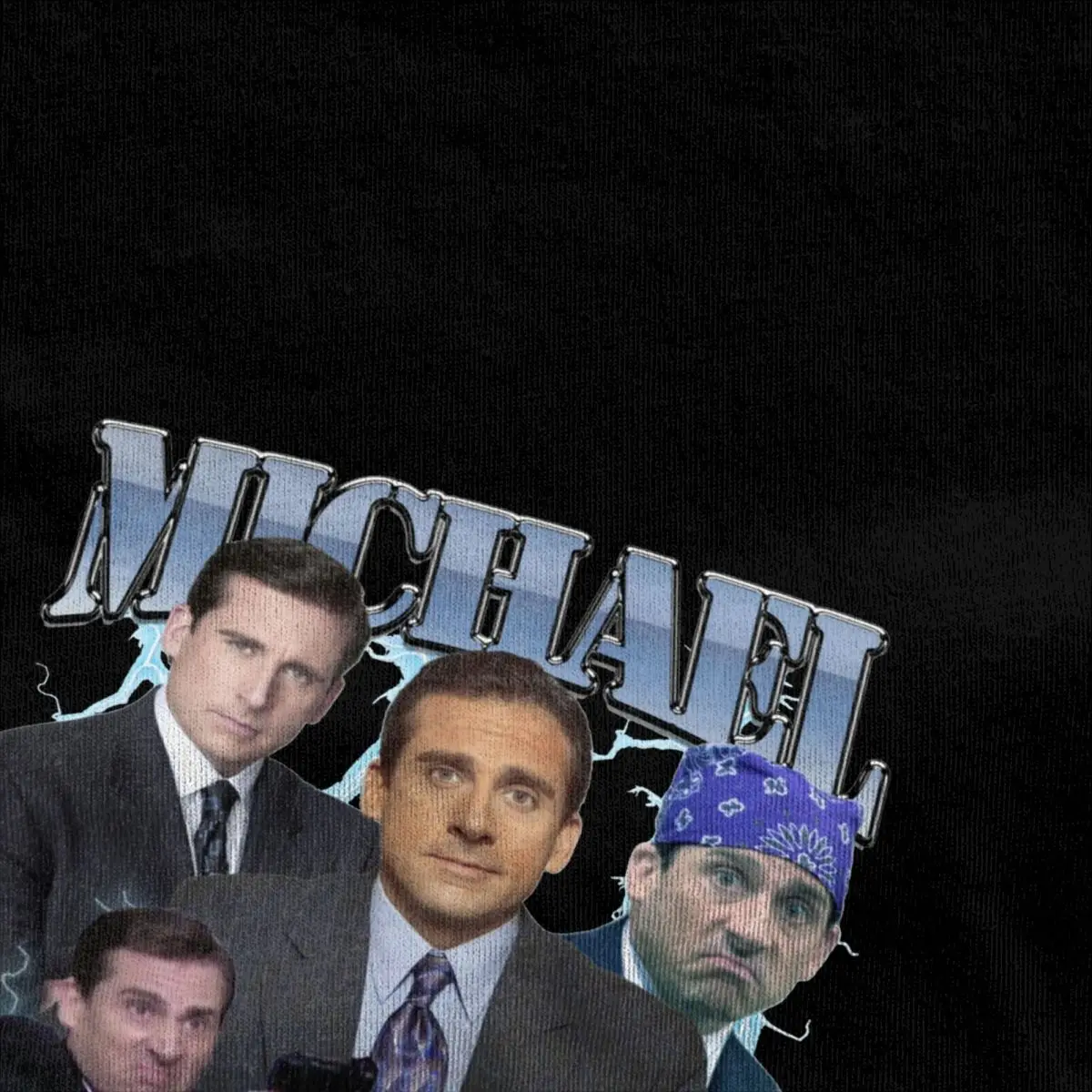 Camiseta bootleg Michael Scott masculina vintage, blusa de manga curta, camiseta vintage dos anos 90, no escritório, gola redonda