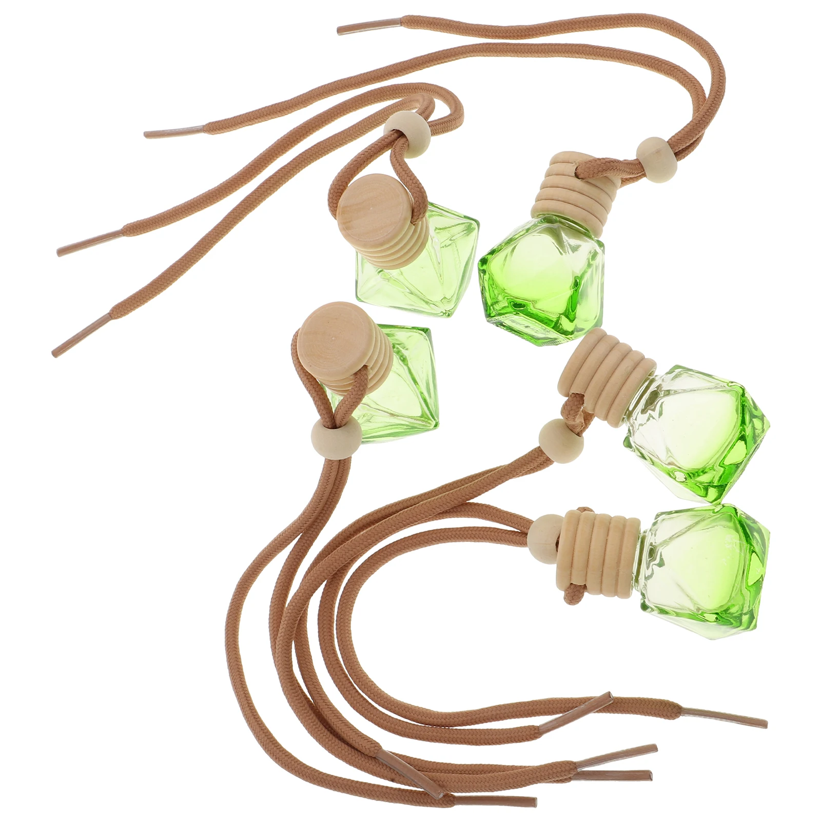 

5 Pcs Car Perfume Pendant Oil Diffuser Hanging Essential Diffusers for Home High White Freshener