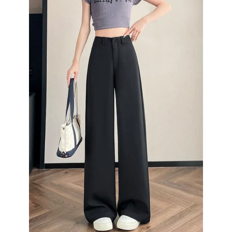 

Straight Summer Thin Casual Suit Pants Wide-leg Women's New Loose Draped