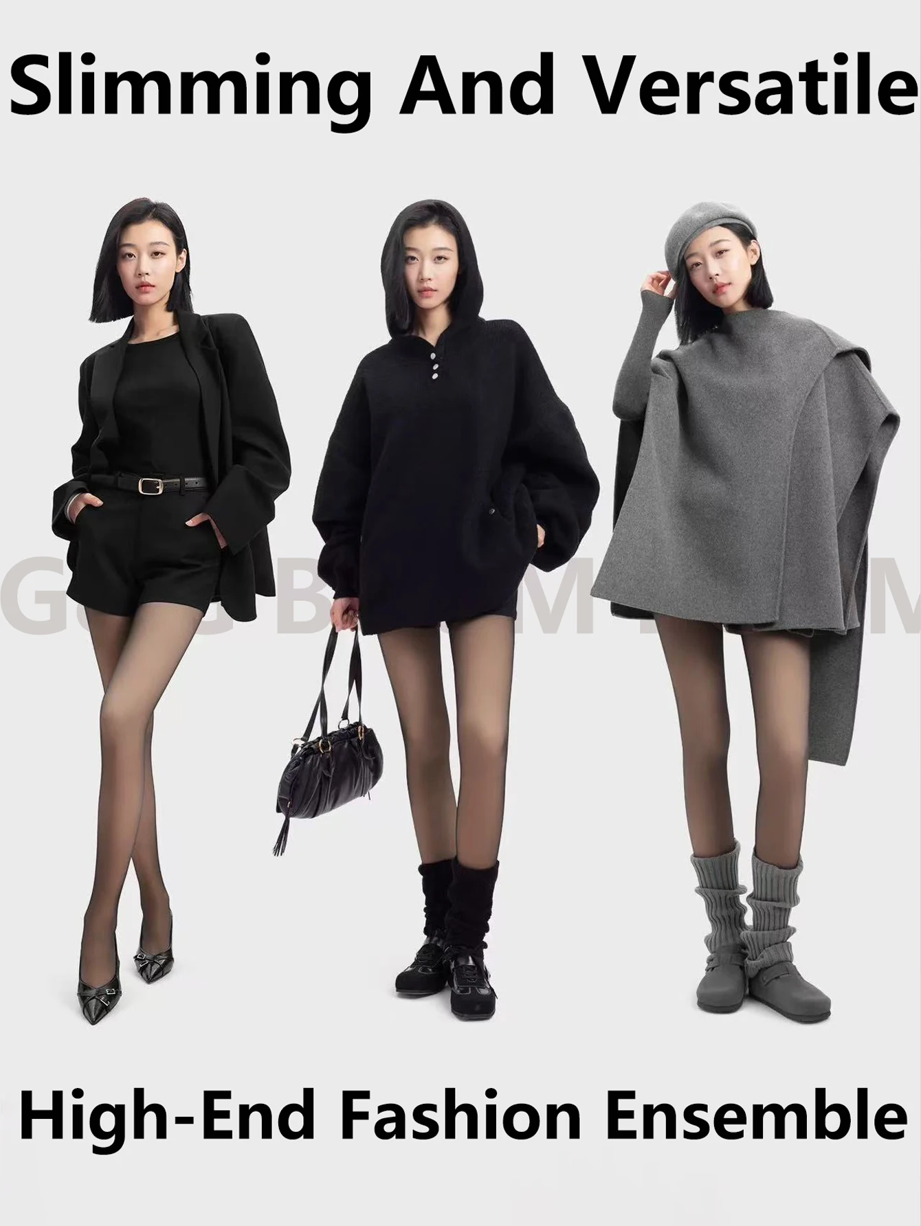 1 PC Stoking Wanita Seksi Model Terbaru, Transparan Hitam, Celana Dalam Stoking Panjang Tipis