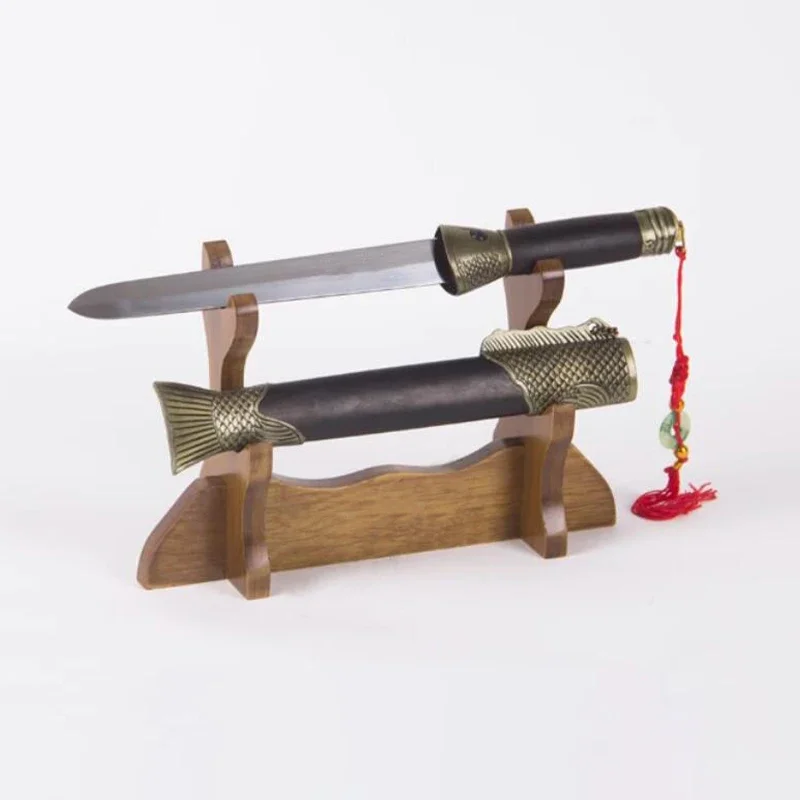 

Solid Wooden Sword Display Stand Holder Japanese Katana Samurai Sword Tanto Knife Cosplay Sword Magic Wand Storage Rack Bracket