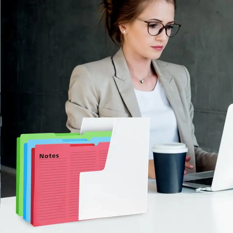 Colored Folder Colorful File Folders File Storage Organizer Colored Folders For Files Letters