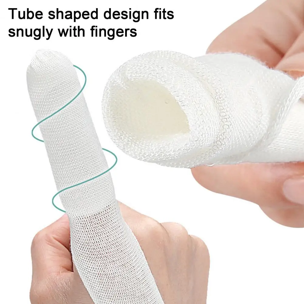 

Finger Bandage Tubular Bandage Dressings Finger Cots Fingers Stall Cotton Finger Support Splint For Work Fingers Protection
