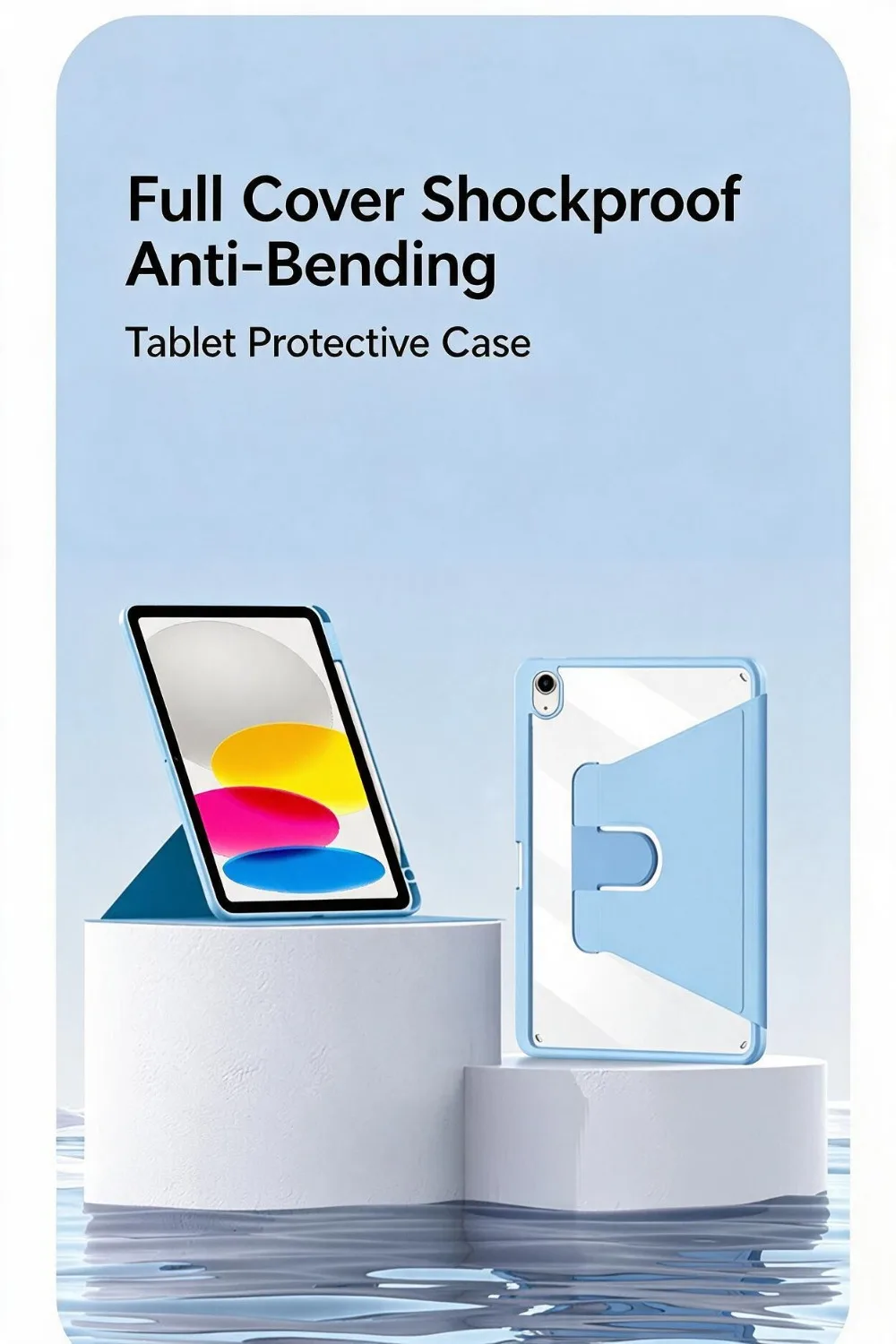 Case For iPad 11th Generation A16 2025 360 Rotation with Pencil Holde Auto Wake & Sleep Magnetic Tablet Cover Funda 10th 10.9" 4