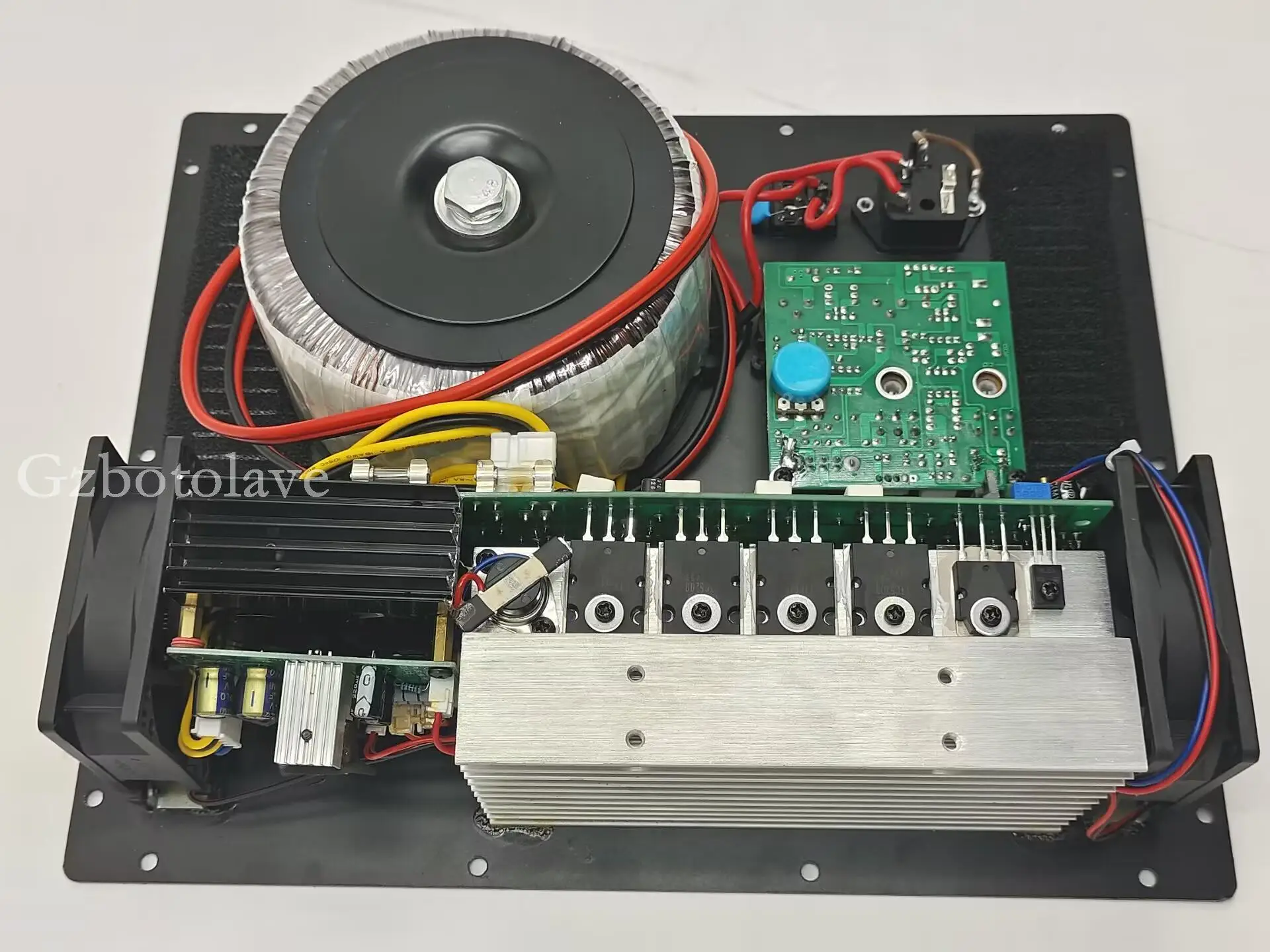 500W Subwoofer amplifier board 4 pairs Toshiba TTC5200 tubes amp board for 15 inch subwoofer speaker or 10-12 inch speaks