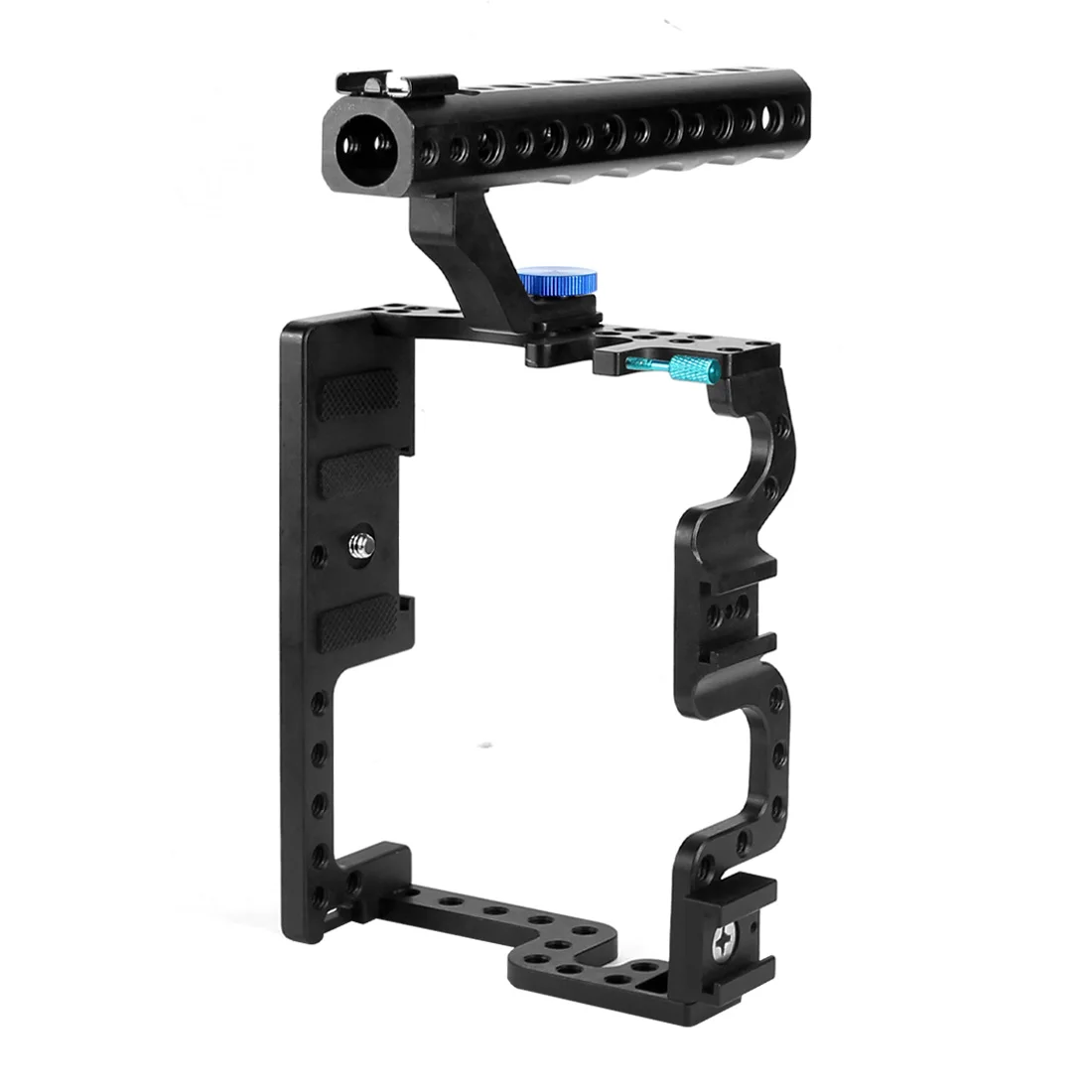 Kamera Käfig Rig GH3 GH4 GH5 Schutz Gehäuse Fall Top Griff Grip für Panasonic Lumix DSLR Video Stativ Verlängerung Kit – Detail 14