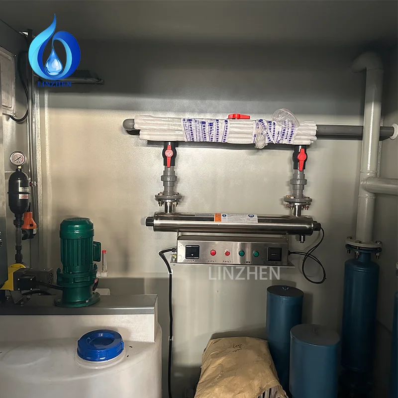 Pianta per il trattamento delle acque reflue con fanghi attivi da 220 V Pianta per il trattamento delle acque reflue con 1 anno di garanzia Impianto per l'idratazione dei fanghi