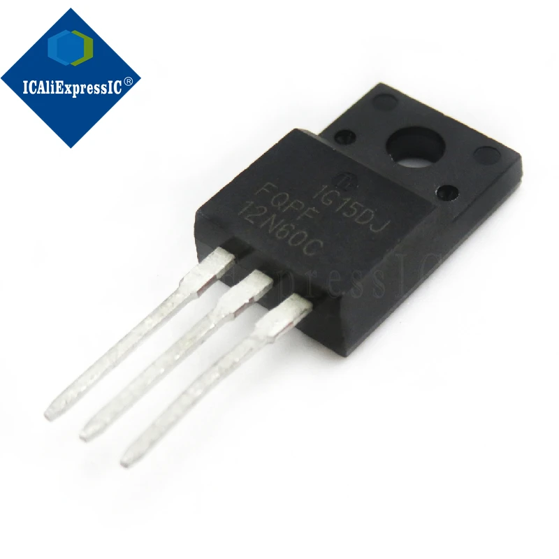 10 ชิ้น FQPF12N60C FQPF12N60