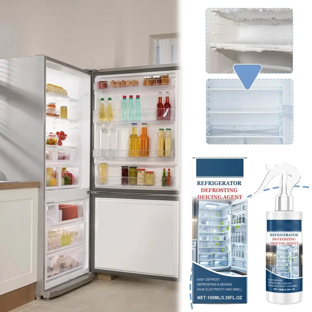 

Multifunctional Household Refrigerator Deicing Agent Cleaning Storage Melting Ice Defrosting Agent Snow Cold Deicing Thawin X1W0