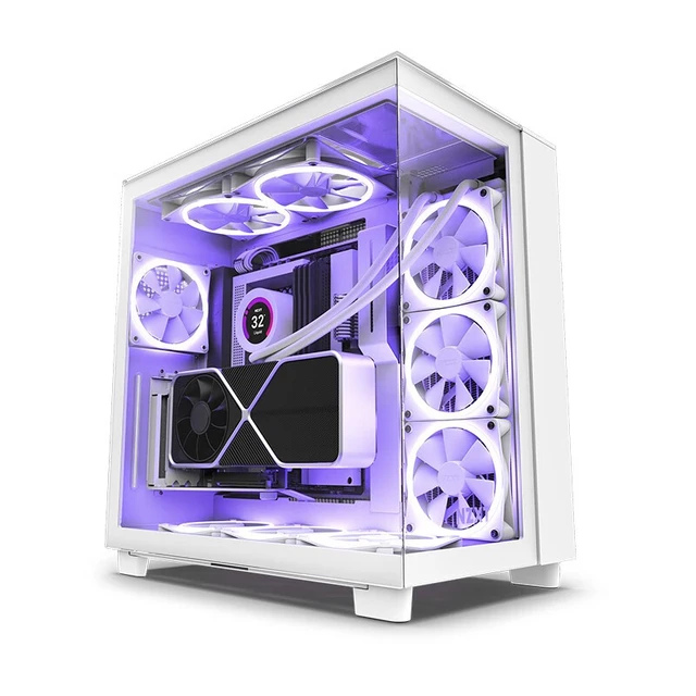 Nzxt h9 elite Doppel kammer Mid-Tower Luftstrom gehäuse dreiseitig 