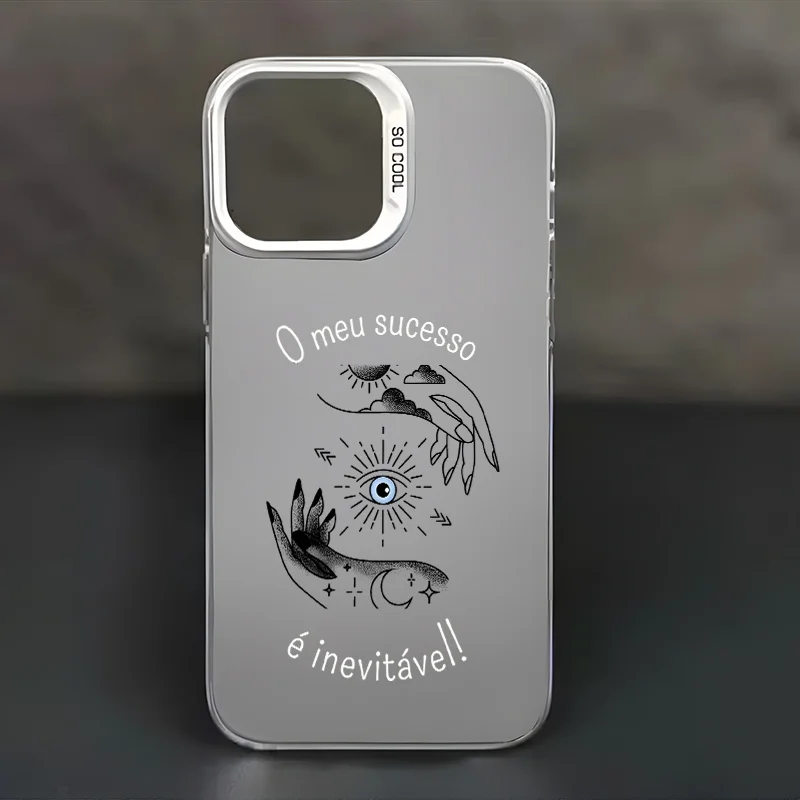 Чехол для iPhone от 17 до 11 Pro Max Plus с дизайном Mystery Turkish Eye