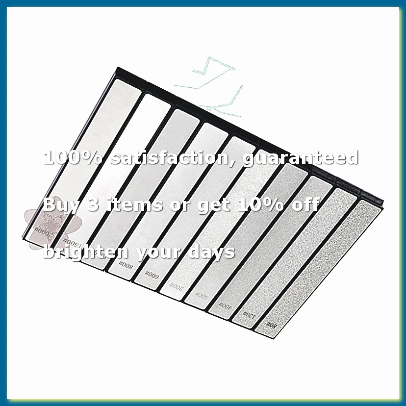 10Pcs Set Diamond Whetstone Knife Sharpener for Edge Sharpener