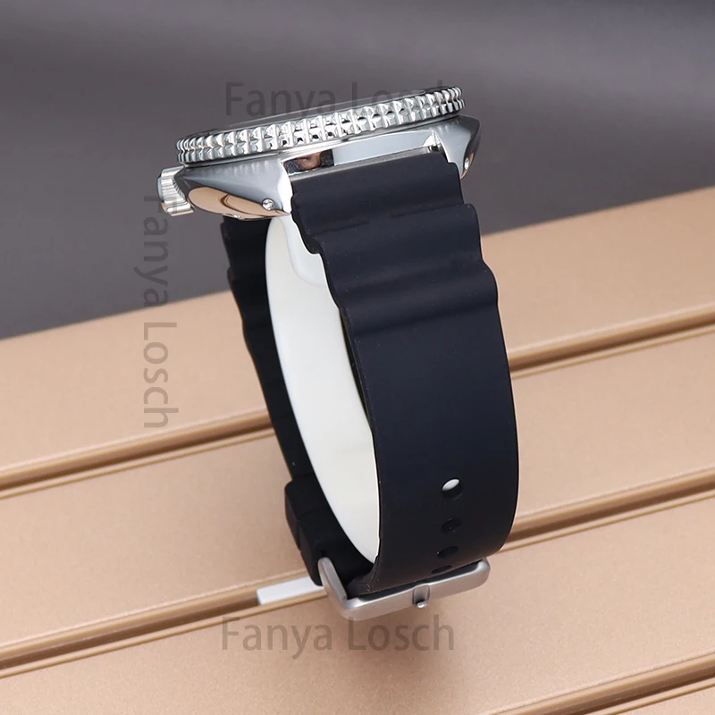 45mm Silver Skx Luxury Case Skx007 Skx013 Mod Seiko Tuna Turtle For Seiko Nh35 Nh36 Movement Silicone Strap 28.5mm Dial Hot Sale