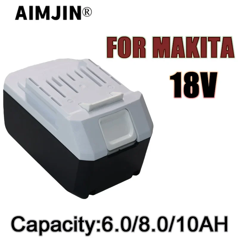 

Rechargeable Li-ion Battery for Makita, Replacement Tool Batteries, 18V, 6.0Ah, 8.0Ah, 10,Ah