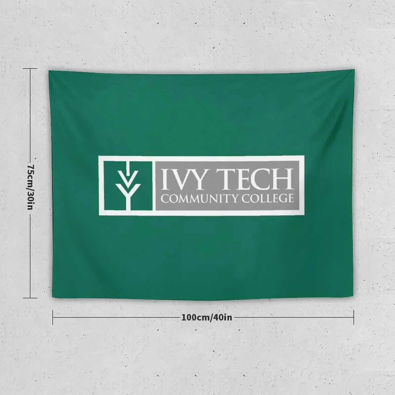 Ivy Tech Community College of Indiana Tapestry Room Aesthetic Decor Decoration For Home Tapestry