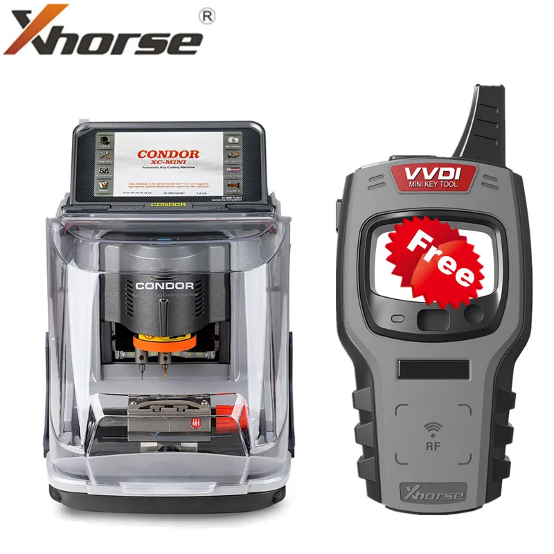 

Xhorse Condor XC MINI Plus Condor XC-MINI II Key Cutting Machine PLUS VVDI Mini Key Tool Remote Key программатор глобальная версия