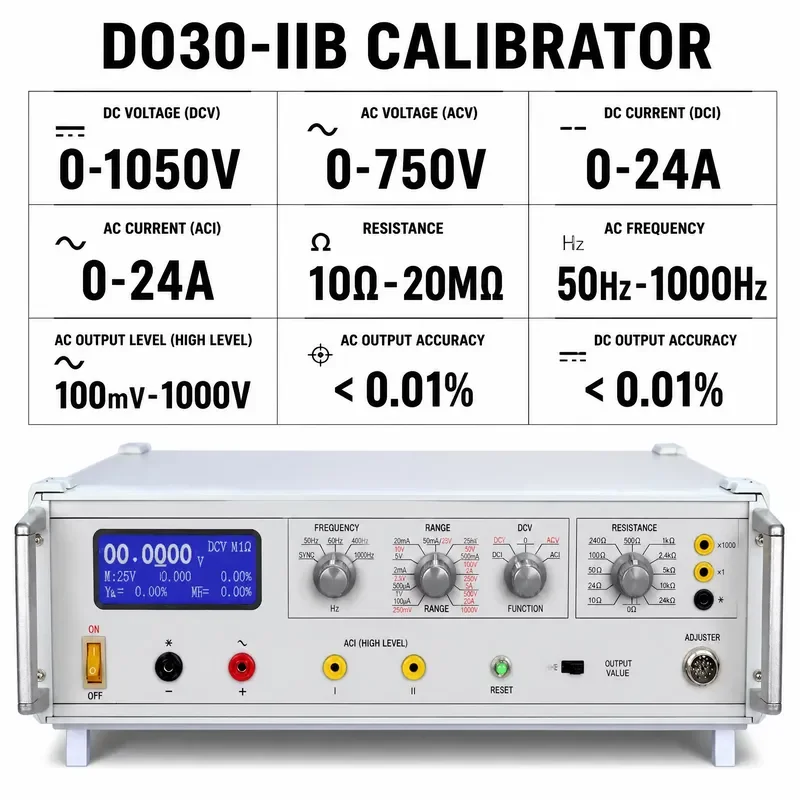 for TC30-IIB Multi-function Instrument Calibrator High-tech AC DC Voltage Current Standard Source Suitable for Workshop