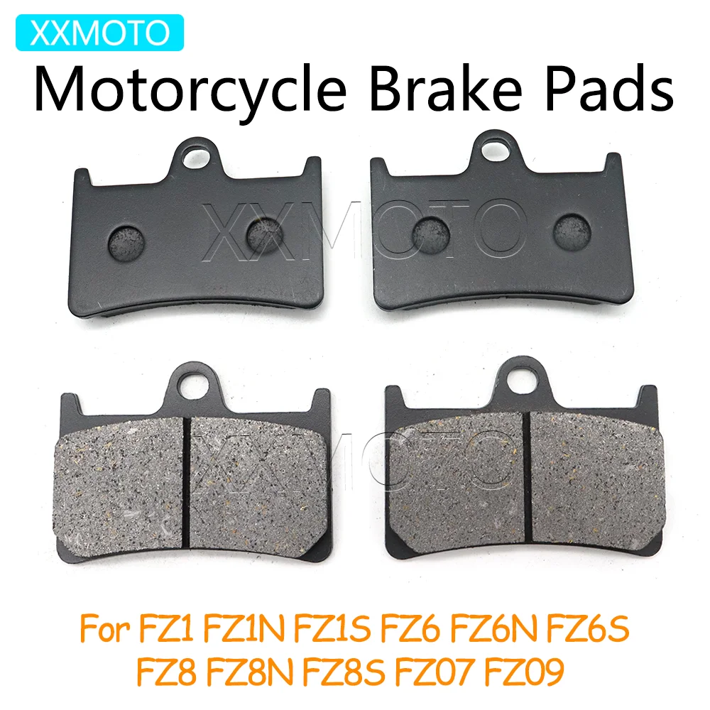 

For Yamaha FZ1 FZ1N FZ1S FZ6 FZ6N FZ6S FZ8 FZ8N FZ8S FZ07 FZ09 FZ 1N 6N 8N Motorcycle Front Brake Pads FZ 07 09 Accessories