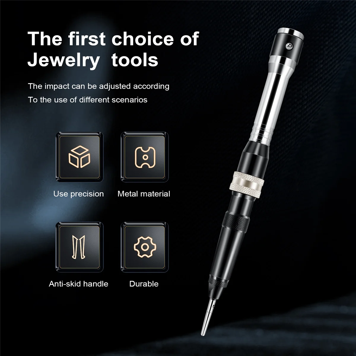 Jewelry Rotary Handpiece,Goldsmith Tools Hammer Quick Change Handpiece,Foredom Cc30 Sr Head,Jewelry Engraving Hammer Handle images - 6