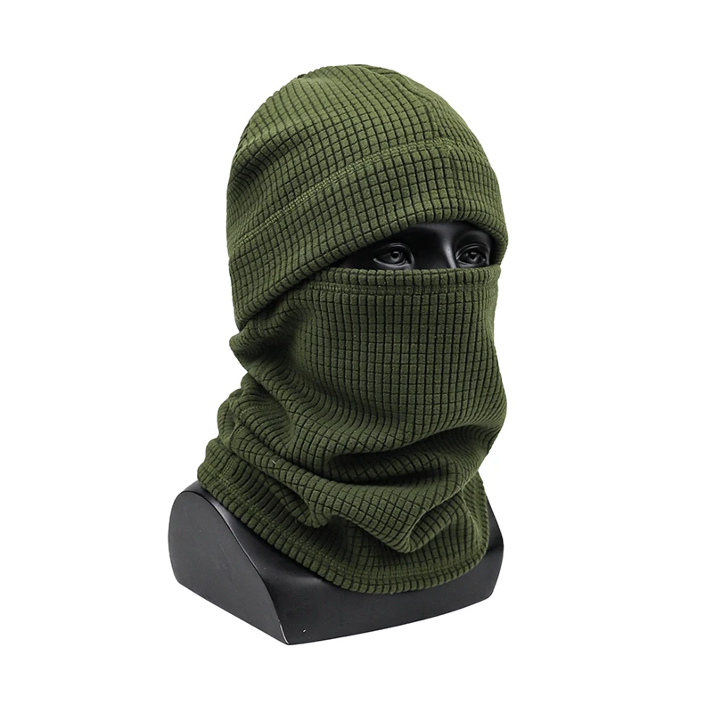 Winter Thicken Warm Face Mask Hat Set Outdoor Camoufalge Cycling Hiking Ski Cap Tactical Thermal Neck Warmer Hats For Men Women - view 5
