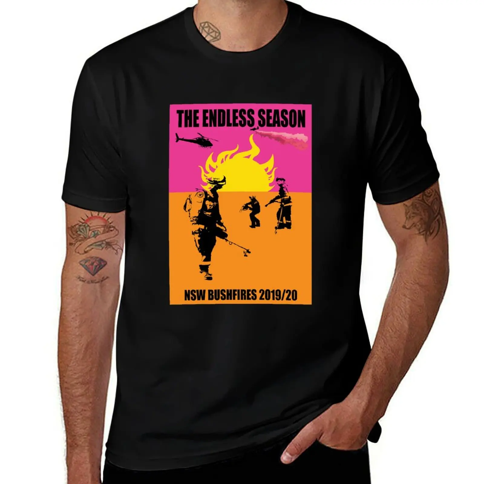 The Endless Season T-Shirt Modern Print Casual T-Shirt