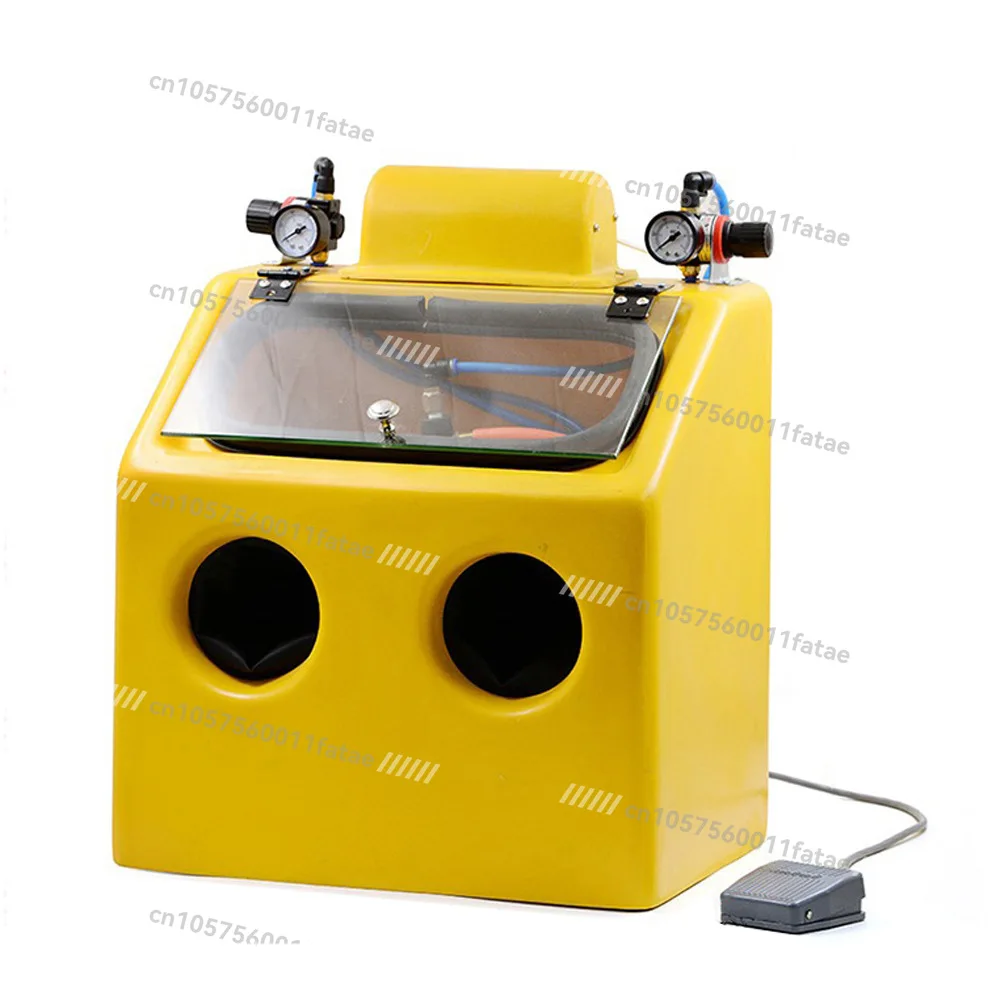 

Small Water Equipment Double Valve, Antique Gold and Silver Sandblasting Machine