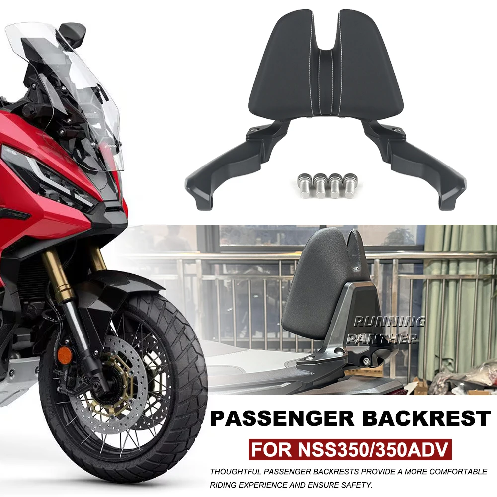 

For Honda X-ADV 350 2022-2025 NSS 350 nss350 2023-2025 XADV350 NEW Motorcycle Rear Passenger Seat Backrest Cushion Back Rest Pad