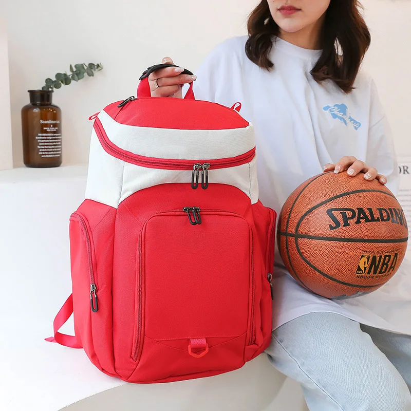 Sports Gym Backpack Men\'s Bag Women Large Capacity Multifunction Fitness Yoga Swim Waterproof Basketball Bag Travel Training Bag