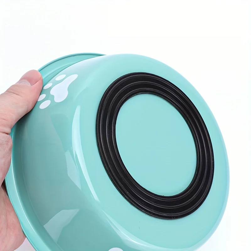 Pet Dog Food Bowl Rice Bowl Stainless Steel Dog Bowl Dog Bowl Drinking Water Bowl anti-tip Large Dog Cat Bowl Water Bowl - view 4