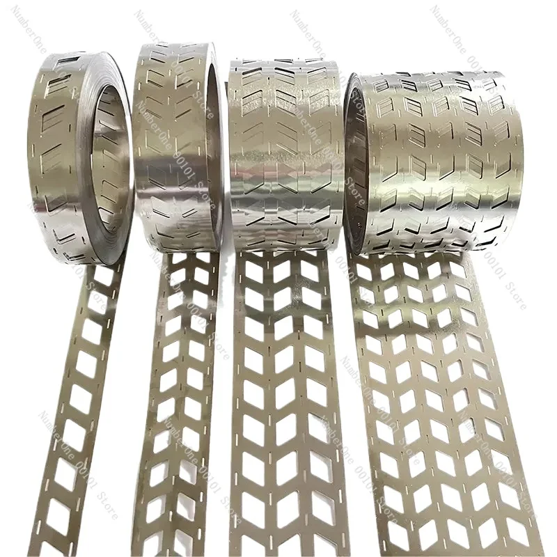 1Kg 2P/3P/4P/5P/ 6P 18650 Spot Welding Dislocation Strip Lithium Battery Misaligned Nickel Plated Steel Stript