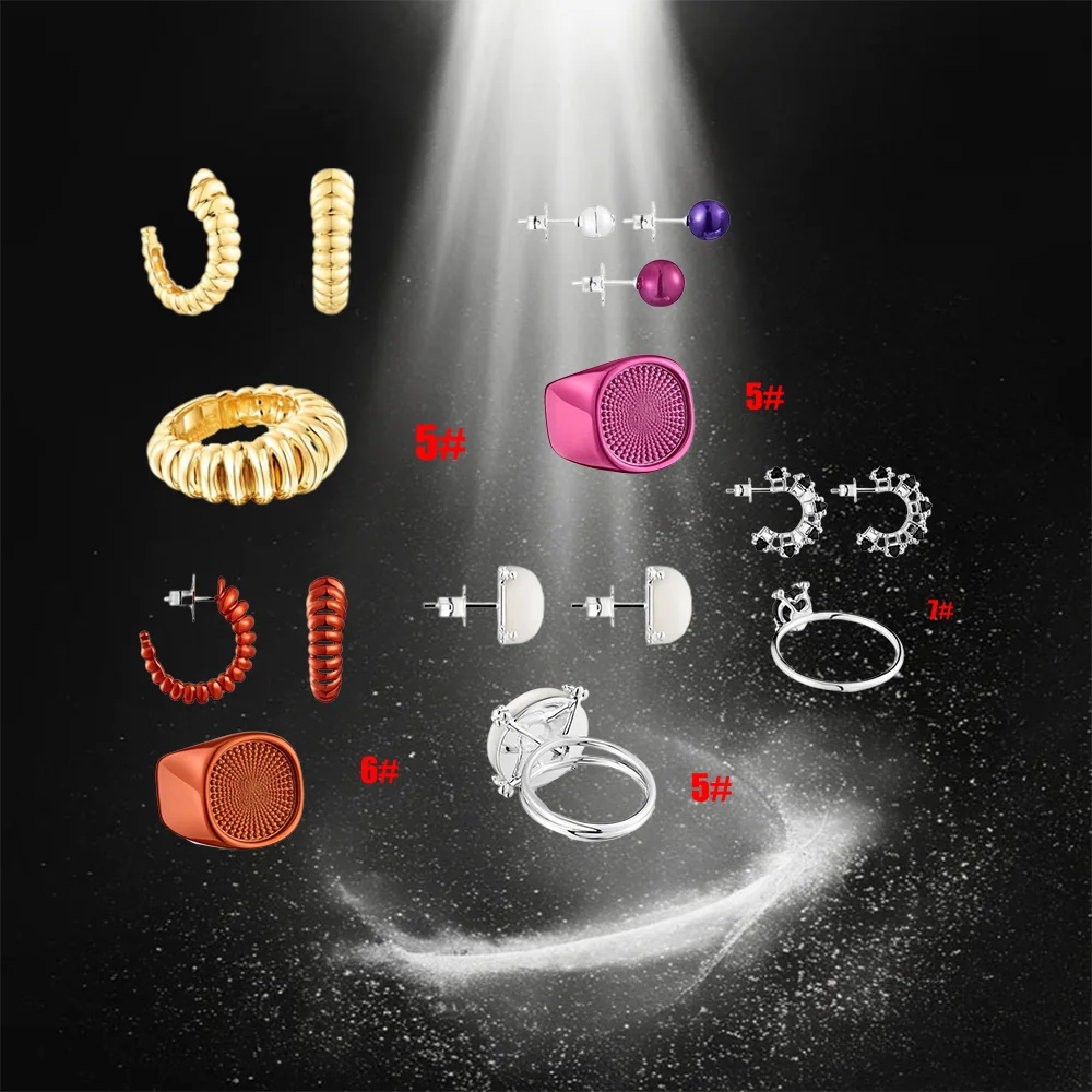 

Модный комплект серег со спиральным дизайном, подходит для повседневного и вечеринок, идеально подходит для подарков!