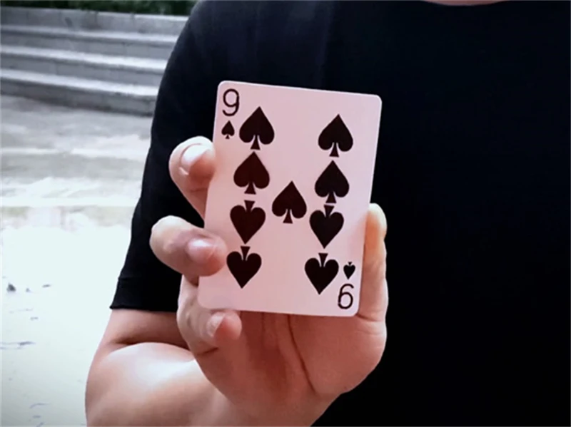 5 to 9 (Upgraded Version) Magic Tricks Visual Moving Point Card Change Magia Magician Close Up Street Illusions Gimmicks Props