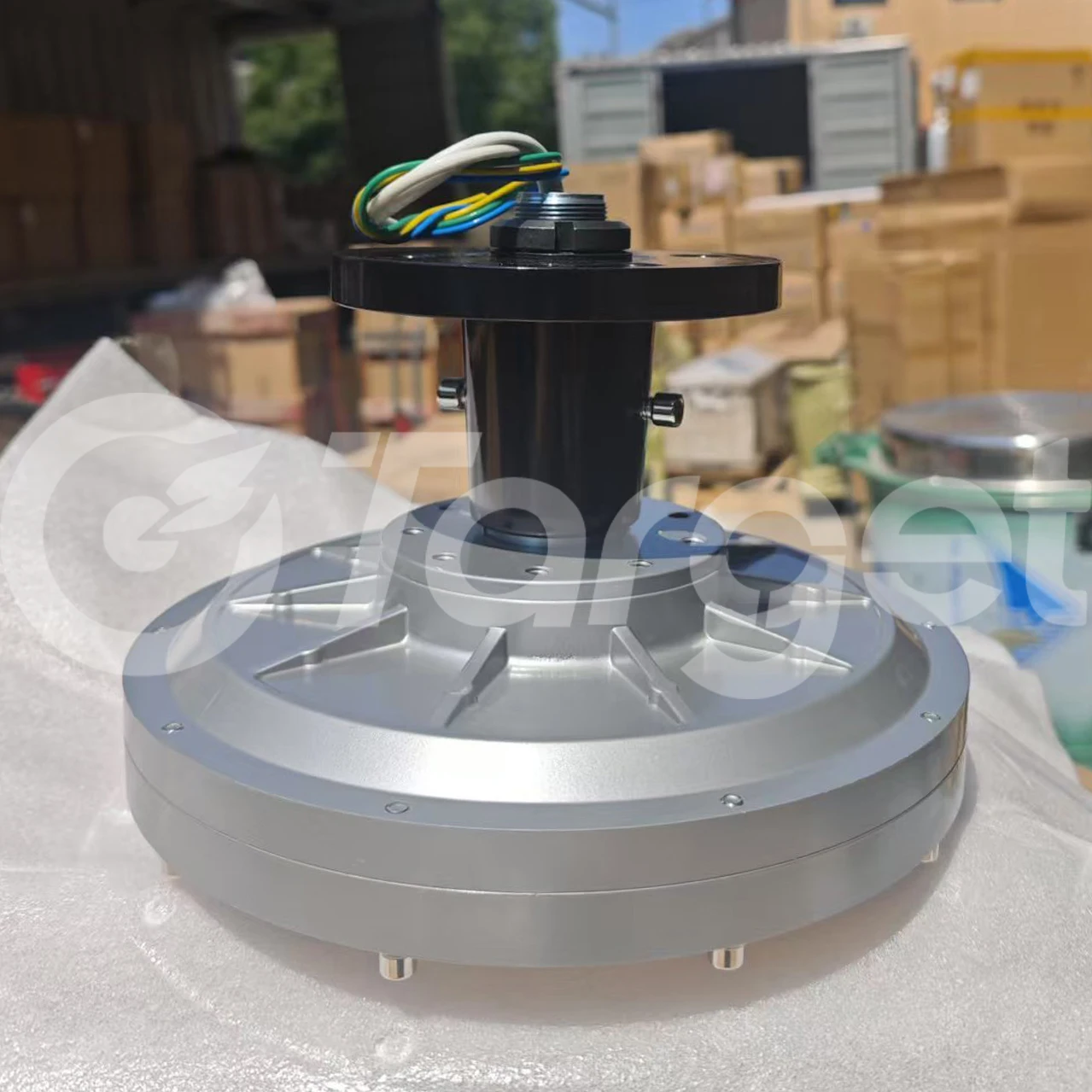 Low Noise Low Speed 380V 240V 230V 96V 10KW Coreless Permanent Magnet Alternator Generator Hydraulic Motor Use For Wind Turbine