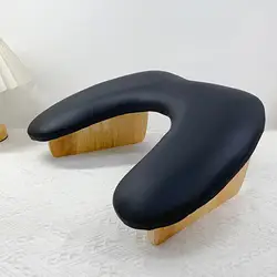 Nail Arm Rest Cushion, Hand Rest Cushion Wooden Base Built in Sponge Stand Pad Nail Art Hand Pillow for Women Manicurist Salon