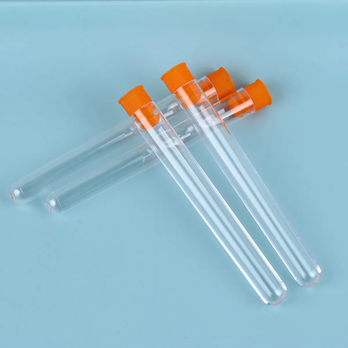 

Набор из 50 прозрачных пластиковых пробирок премиум-класса с жестким корпусом для химических экспериментов, подарков, лабораторных и научных проектов, без BPA, компактные