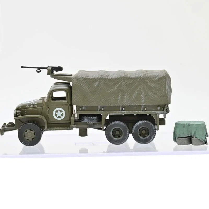 1/72 Scale American Army Truck 2.5T Transport Vehicle Car Model Collectible Ornament 62012