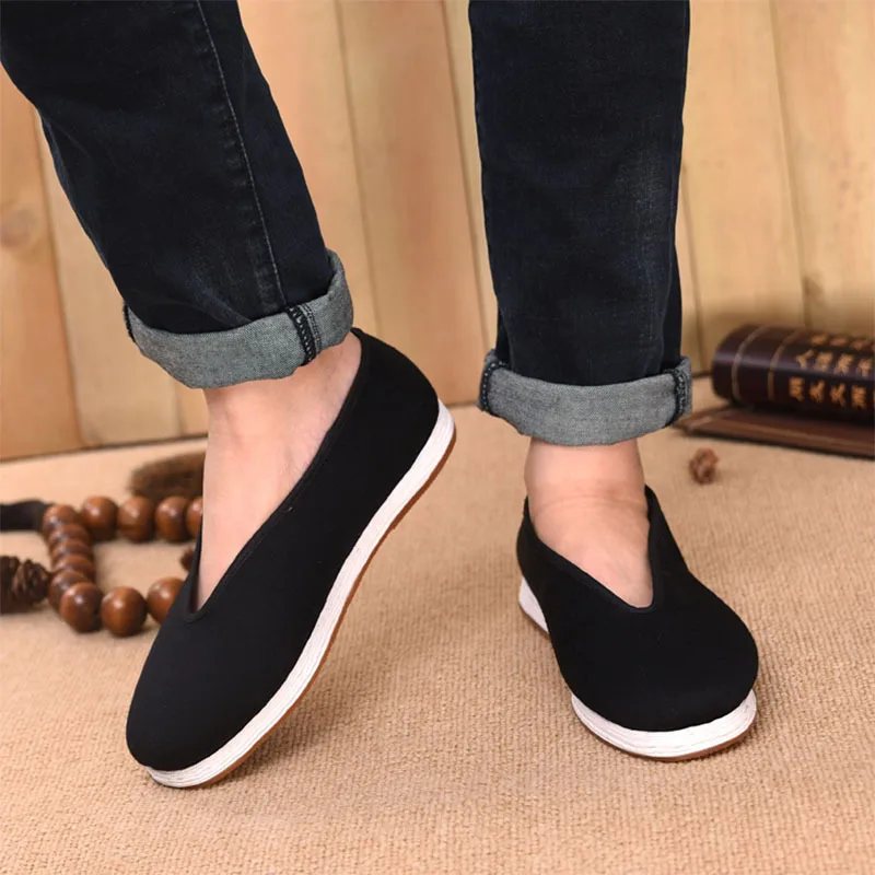 

Oriental Unisex Traditional Kung Fu Shoes Taichi Wing Chun Footwear Tai ji Chinese Kung Fu Hand-stitched Cotton Cloth Shoes