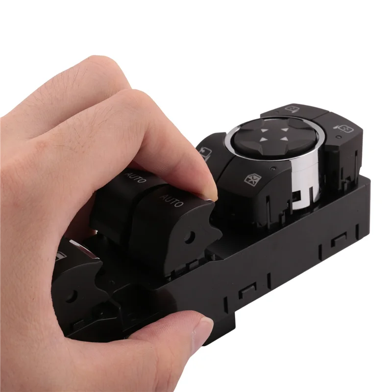 

1 PCS Power Window Switch Button Window Control Switch Master Window Switch Black Plastic For Ford Explorer Taurus 2011-2015