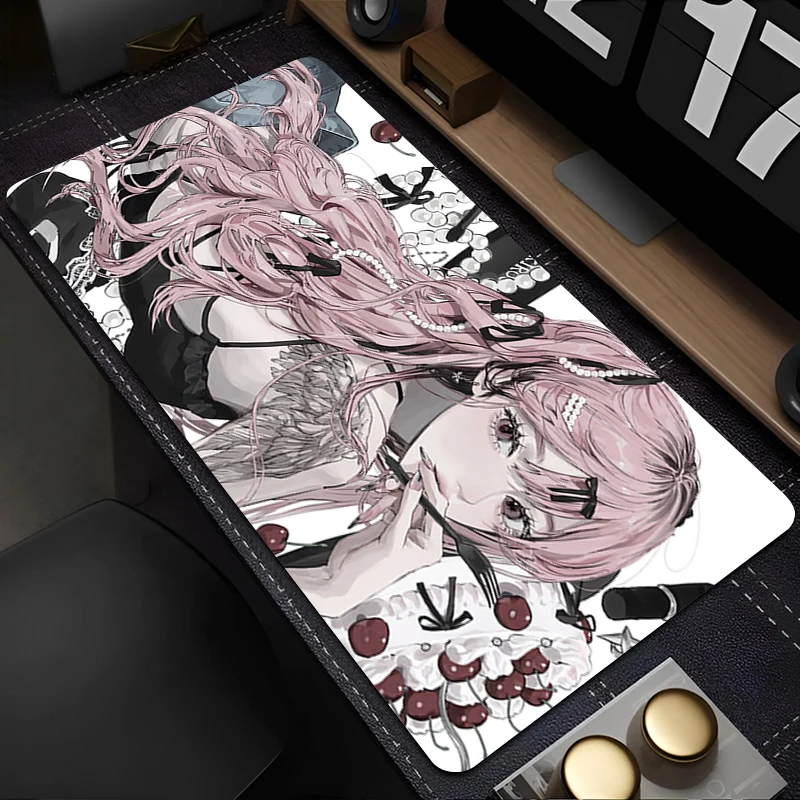 

Mouse Pad PC Accessories Keyboard Pad Office Desk Mat Anti Slip Mousepad Anime Sexy Girls Rubber Tablet Pad Gaming Extended Pad