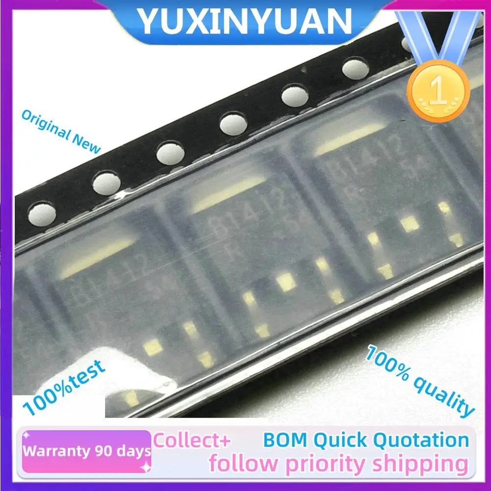 10PCS/lot 100%NEw Origianl   2SB1412  B1412  TO-252  YUXINYUAN IC In Stock 100%test