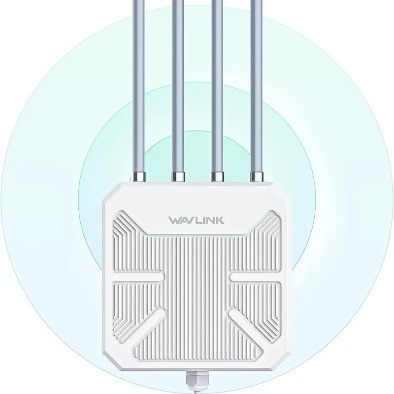 

Dual 2,4 GHz 5GHz Waterproof WiFi 6 AX1800 Long Range Wireless AP наружный усилитель сигнала