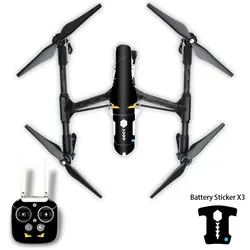 Camouflage Sticker Protective Film for DJI T600 Inspire 1 Combo Drone Remote control Scratch-proof Decals Skin Accessories