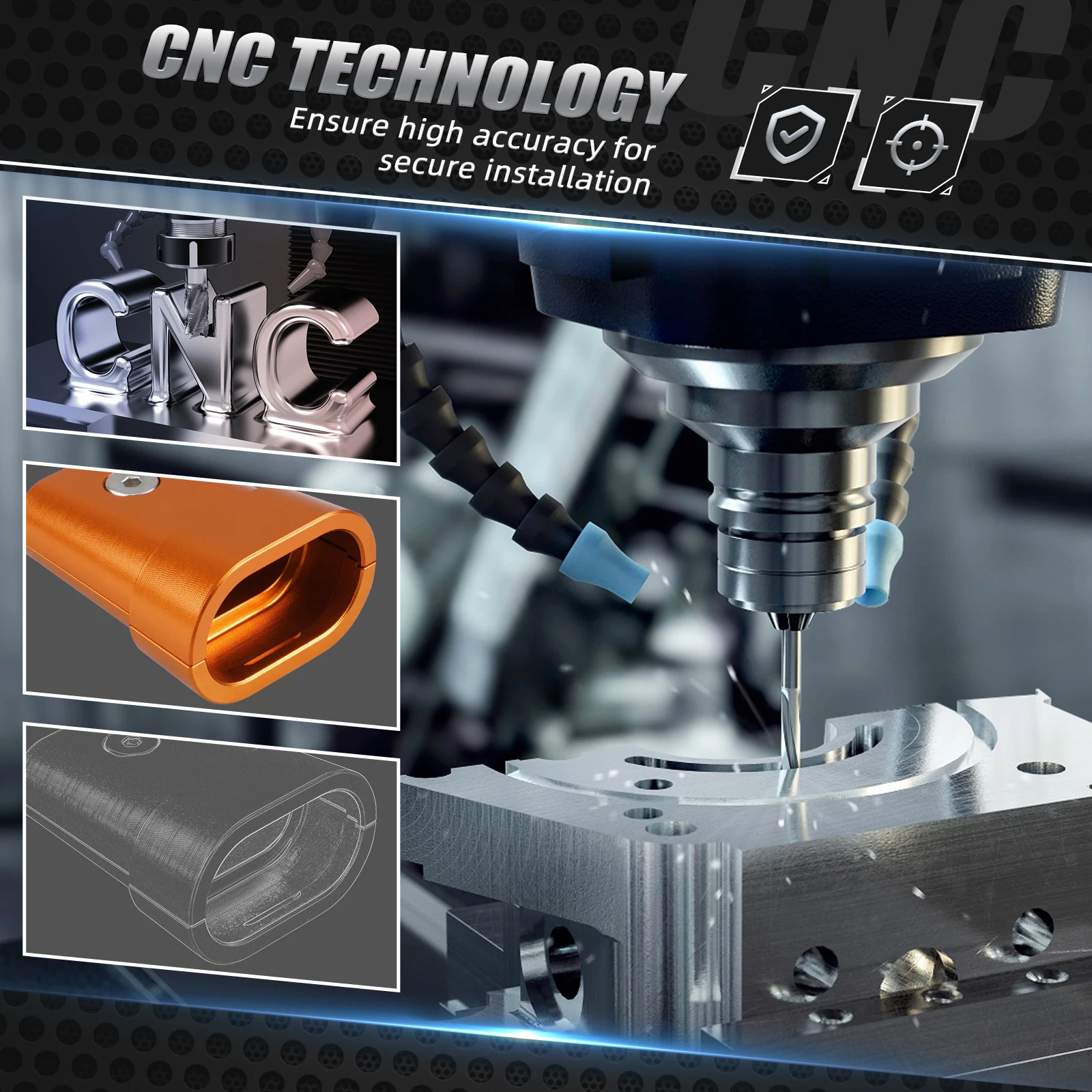 KTM EXC 300 2023 スロットルケーブルガードカバープロテクター XCF-W 500 EXC-F 450 SX-F 350 XC-W 300 EXC 250 XC 150 SX 125 2017-2022用