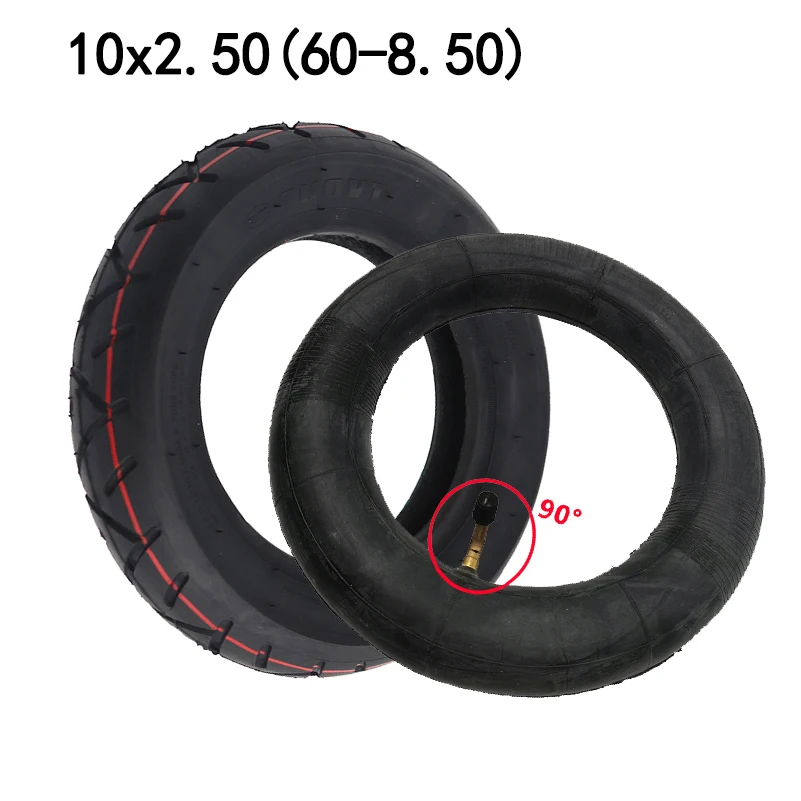 Free SHIPPING 10x2.50(60-8.50) Tire10 Inch Pneumatic Fits Electric Scooter Balance Drive Bicycle 10*2.5 Inflatable Tyre Inner Tu