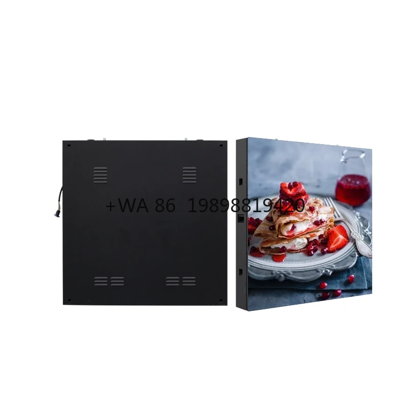 

Poster LED Advertising LED Display P4 P5 960x960mm Outdoor Iron Cabinet Front Maintenance LED Display Screen