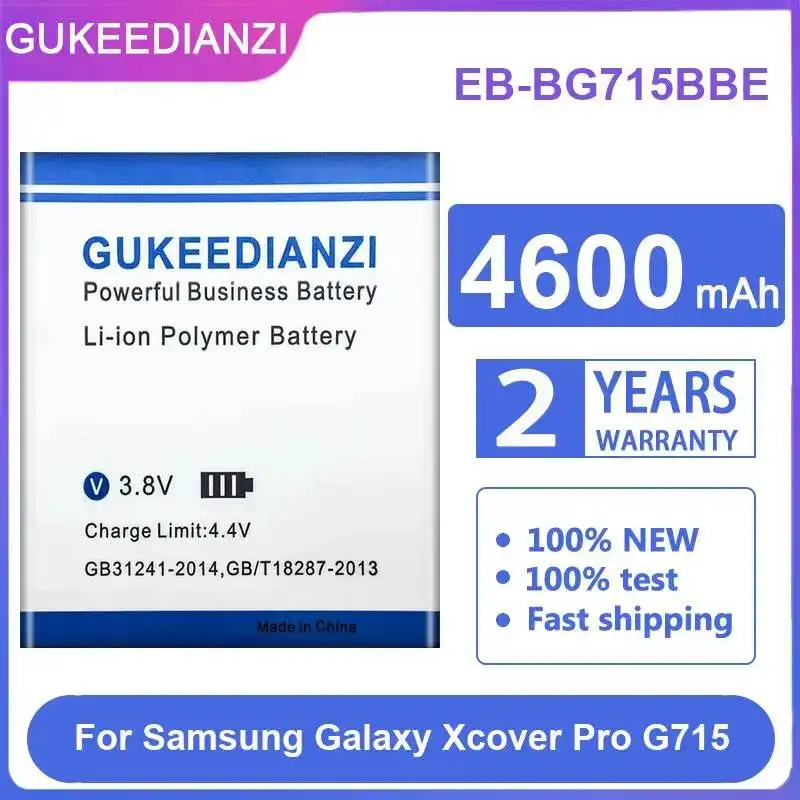 

Аккумулятор 4600 мАч EB-BG715BBE для мобильного телефона Samsung Galaxy Xcover Pro G715, безопасный