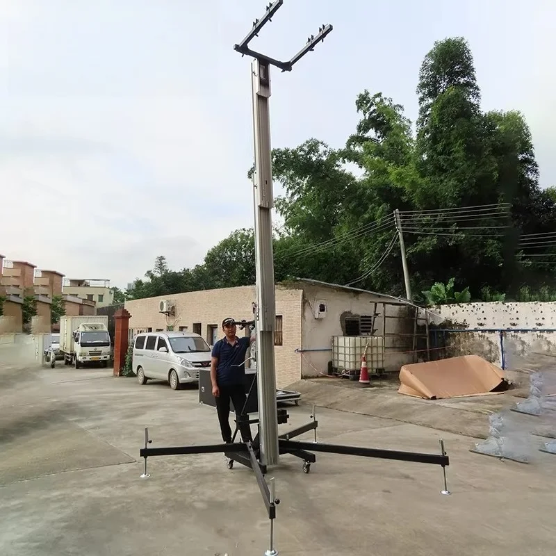 Rendimiento de la torre de elevación del soporte del armazón del altavoz Line array