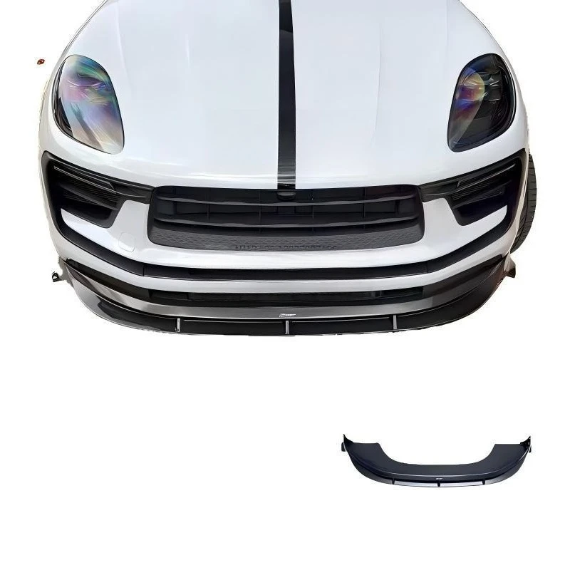 

Suitable for 22-24 Macan Carbon Fiber Front Lip Side Skirts Rear Lip Top Wing OLIVER Fitment Exhaust Bumper Cut-Outs