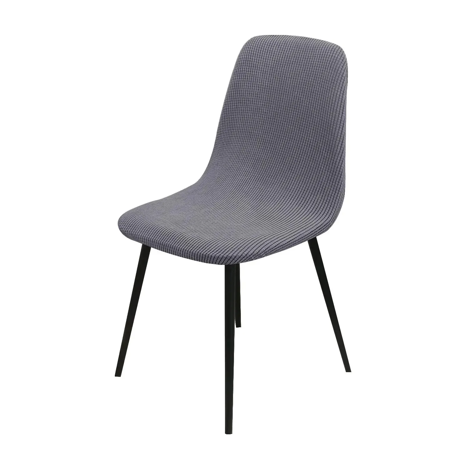 Jacquard Short Back Chair Cover Bar Seat Covers Dining Covers Chair Stretch Dust Cover For Home Hotel Bar Wedding