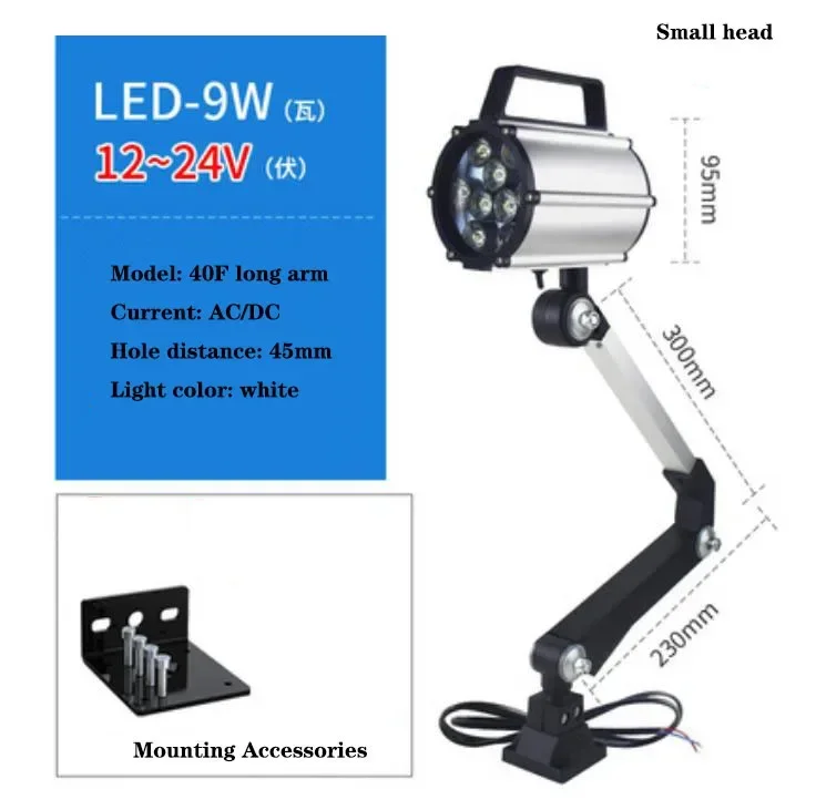 Werk Licht Led Freesmachine Boormachine Slijpmachine Verlichting 220V 36V 24V Waterdichte Olie Cnc Draaibank Lamp 1Pc